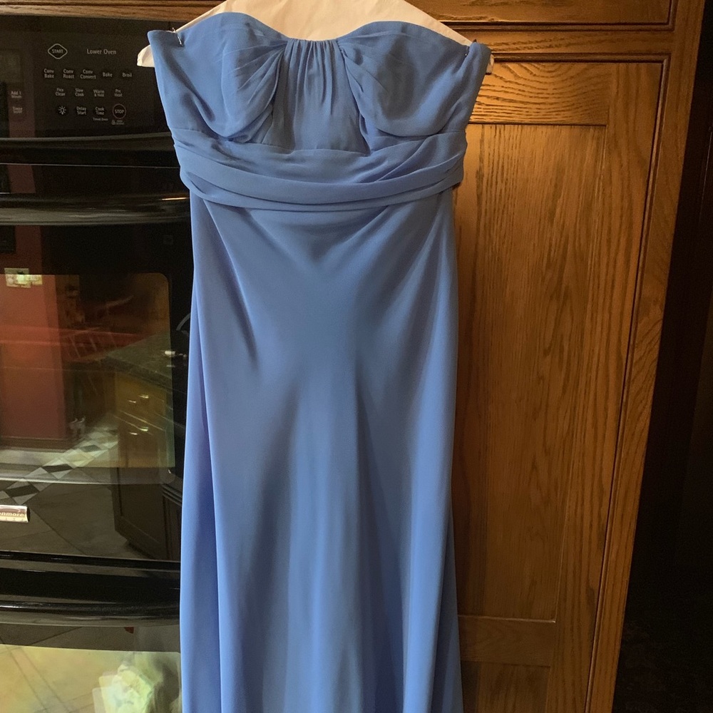 Light blue bridesmaid dress